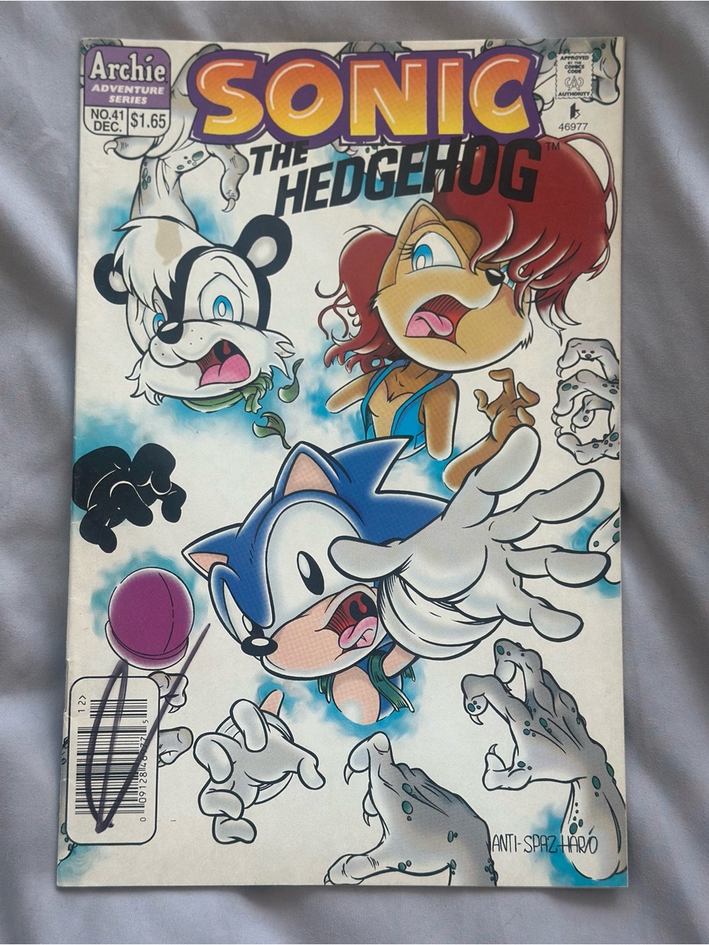 Sonic the Hedgehog Comic issued 1996 #41 from Archie Adventure Series